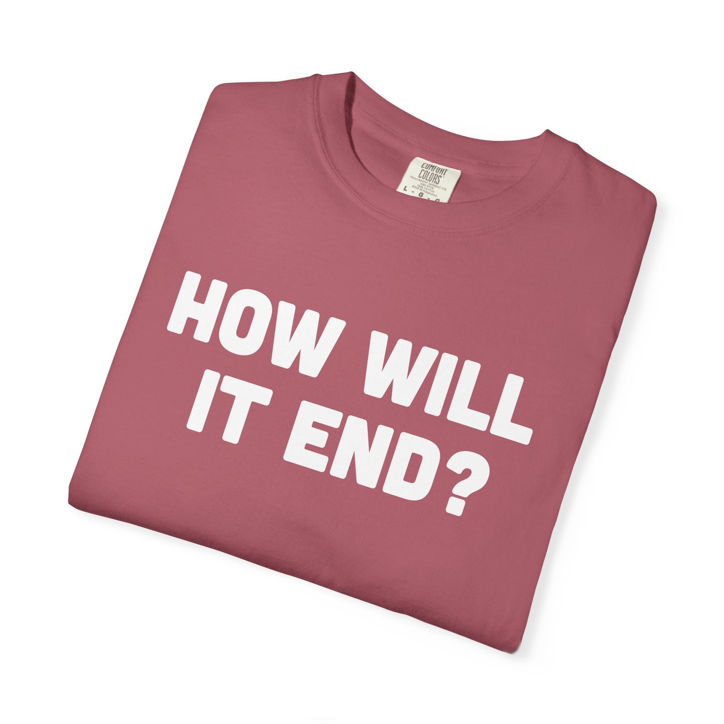 "HOW WILL IT END?" T-Shirt