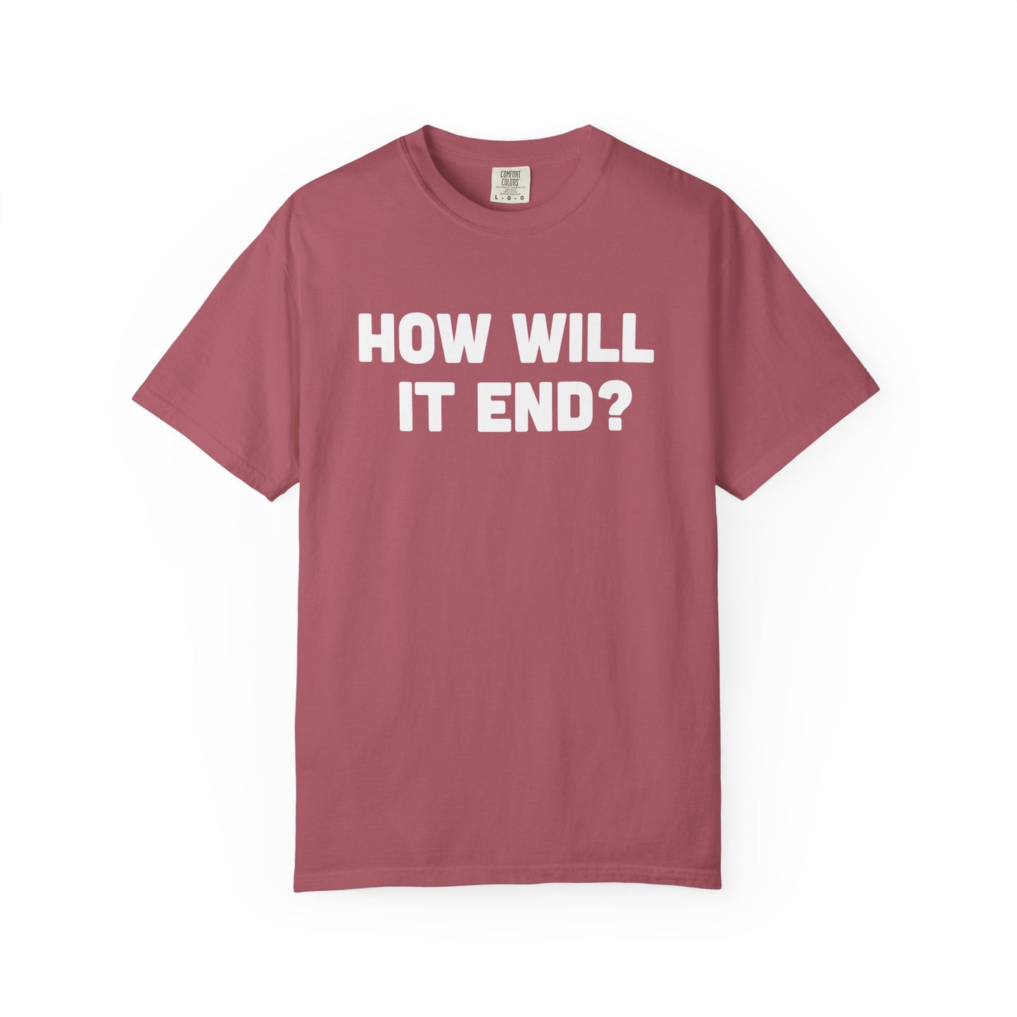 "HOW WILL IT END?" T-Shirt