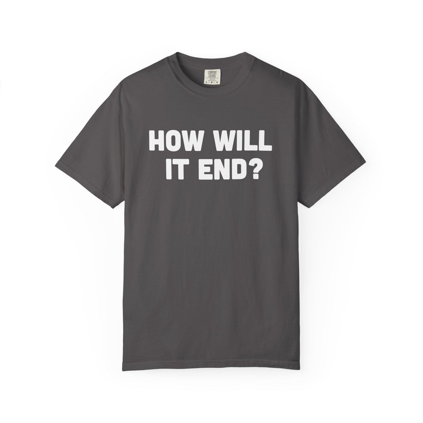 "HOW WILL IT END?" T-Shirt