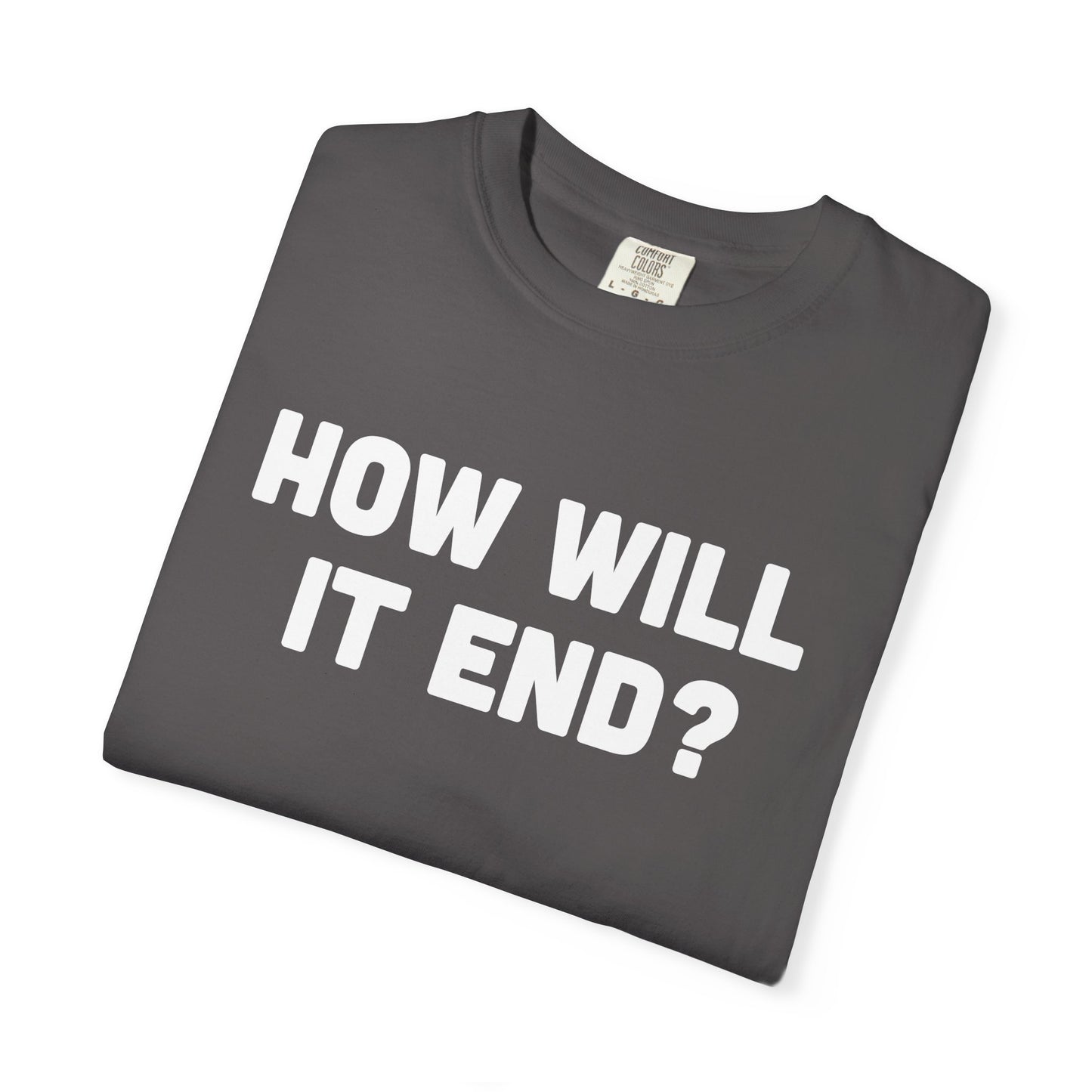 "HOW WILL IT END?" T-Shirt