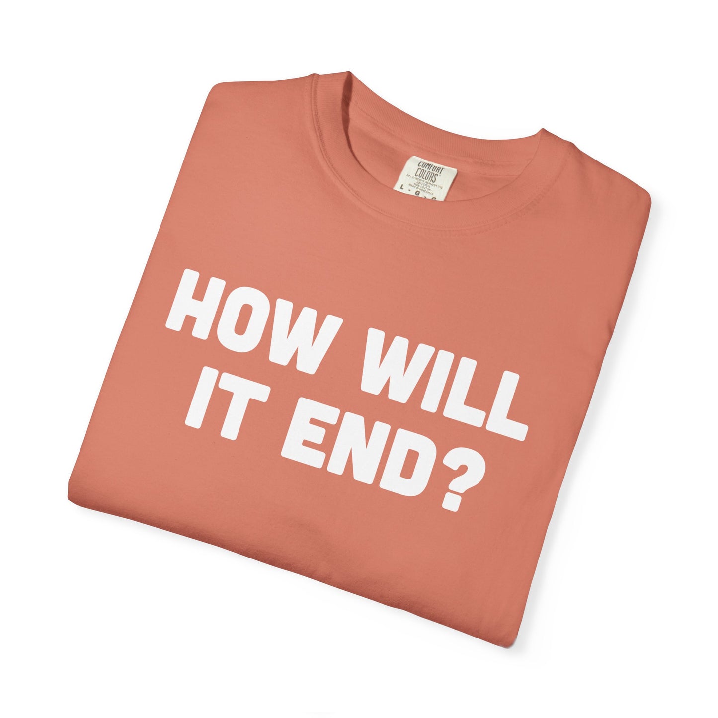 "HOW WILL IT END?" T-Shirt